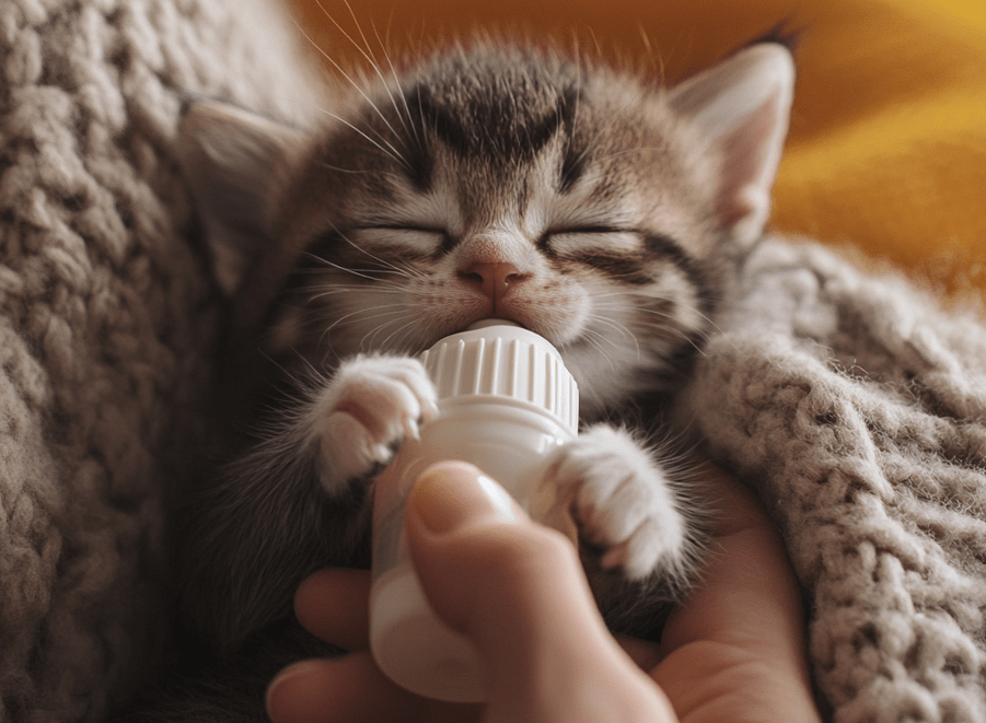 Feeding Guide for Newborn Kittens