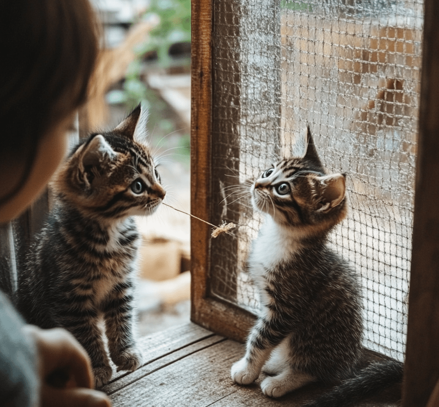 Introducing the Kitten to Others 