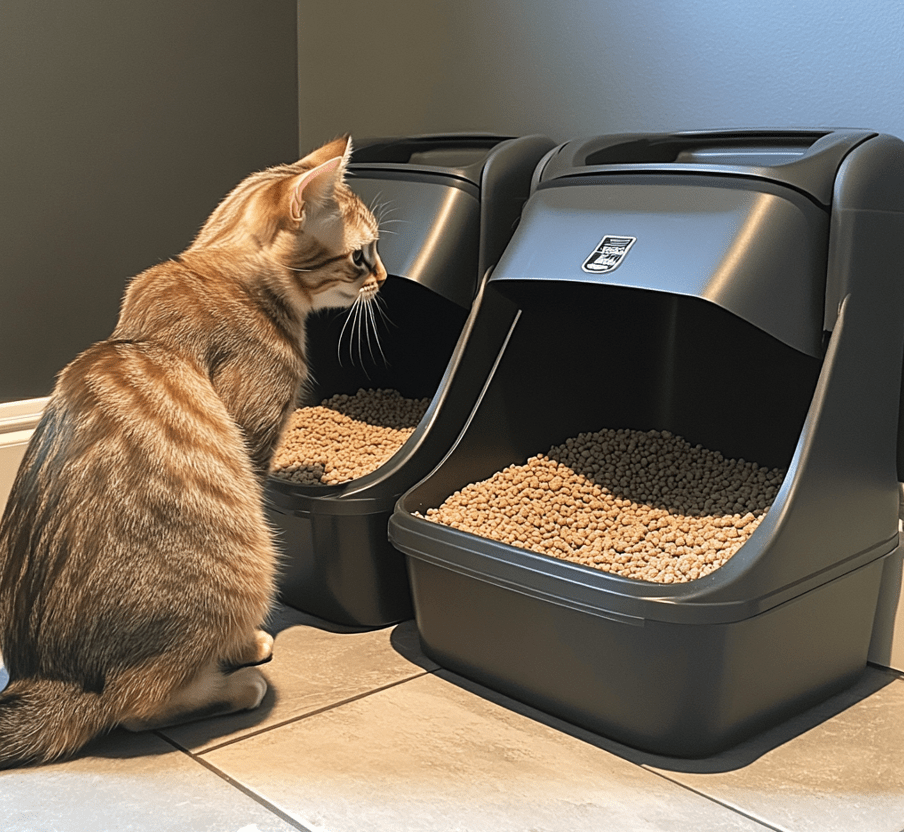 Next to the subsection about selecting the ideal litter box. 