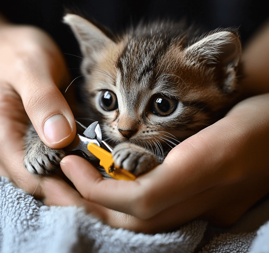 Proper Cat Nail Trimming.