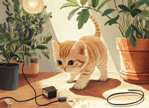 Kitten proofing your home