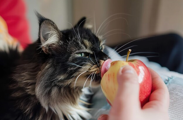 Cats Eat Apples