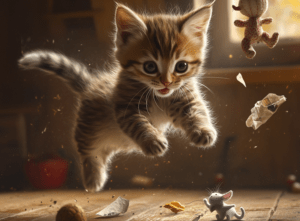 Kitten training games