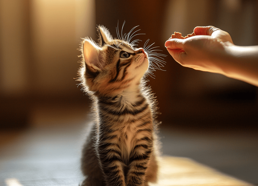 Positive Reinforcement Training for Kittens 