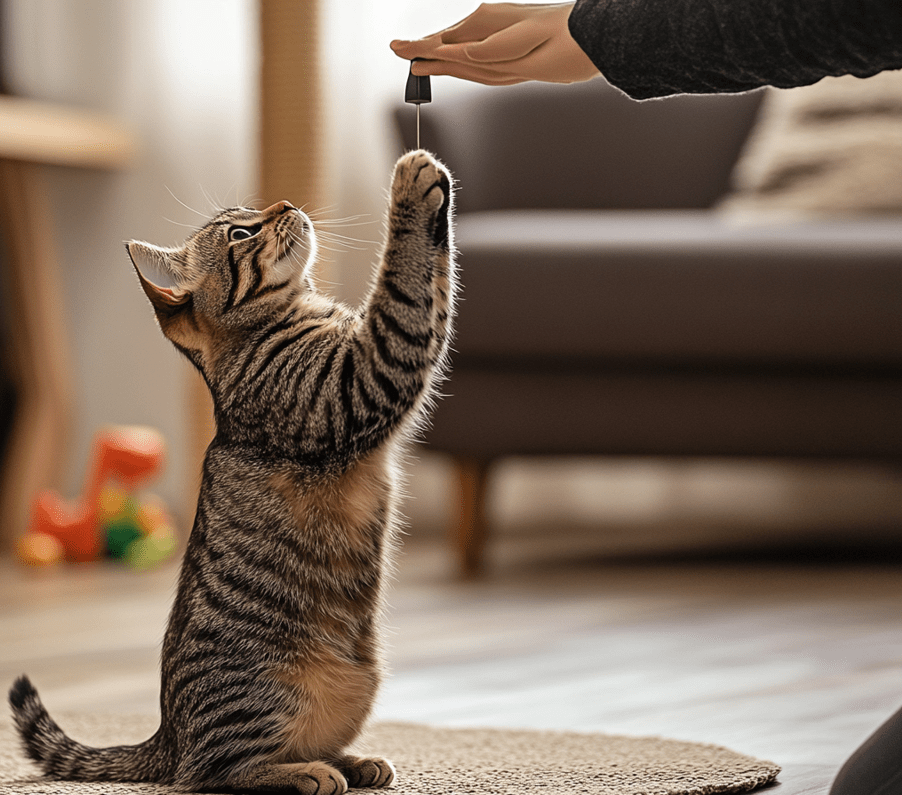 Clicker Training with a Cat
