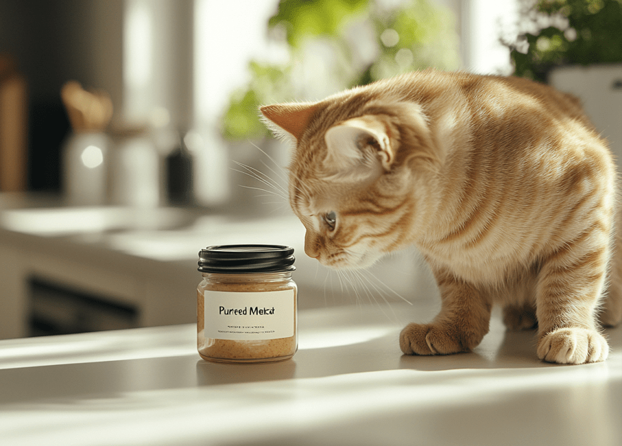 Baby Food to Cats 