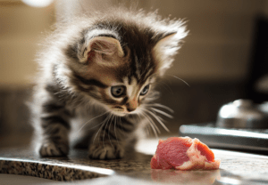 Raw Meat for Kittens