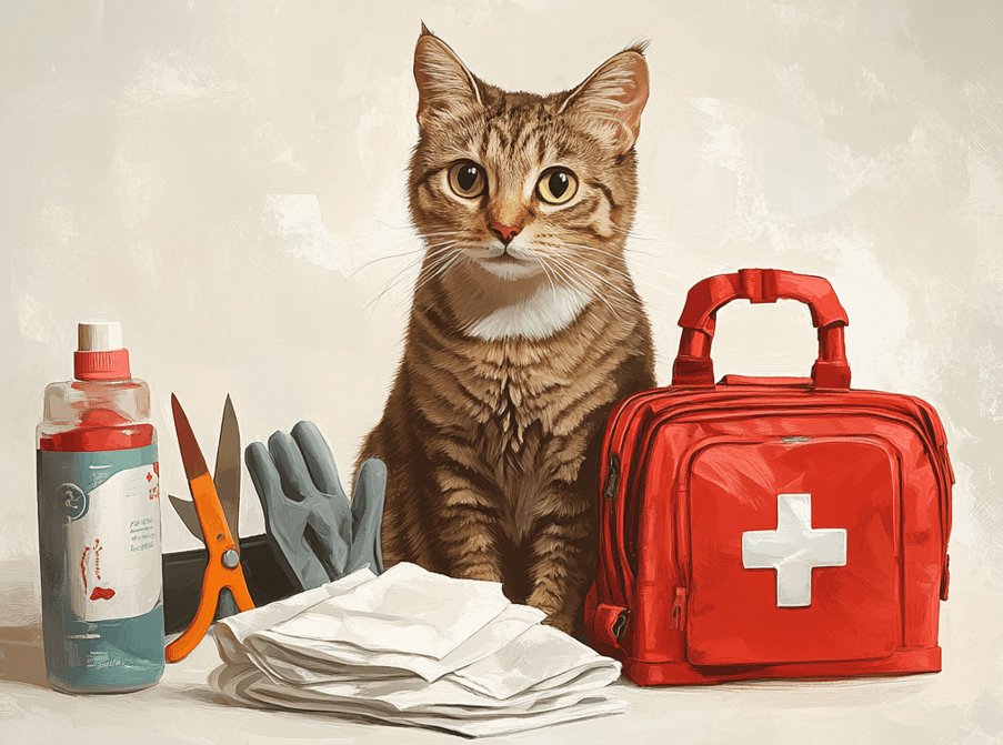 First aid for cats