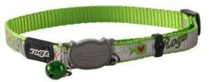 Rogz Catz ReflectoCat Collar, Lime
