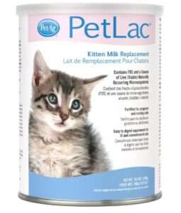 Pet-Ag PetLac Powder for Kittens - 10.5 oz - Kitten Milk Replacement Powder for Kittens Newborn to Six Weeks Old - Easy to Digest
