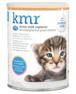 PetAg KMR Kitten Milk Replacer Powder - 12 oz - Powdered Kitten Formula with Prebiotics, Probiotics & Vitamins for Kittens Newborn to Six Weeks Old - Easy to Digest 