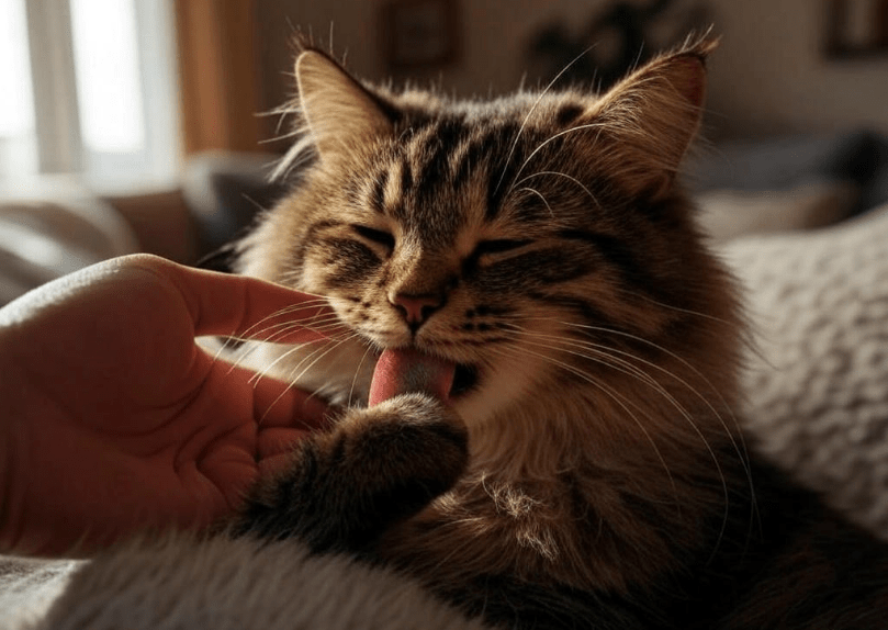 Why Do Cats Lick You