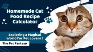 Homemade Cat Food Recipe Calculator