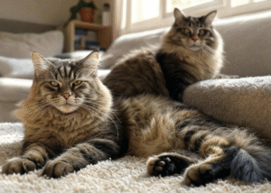 Maine Coon Territorial Marking
