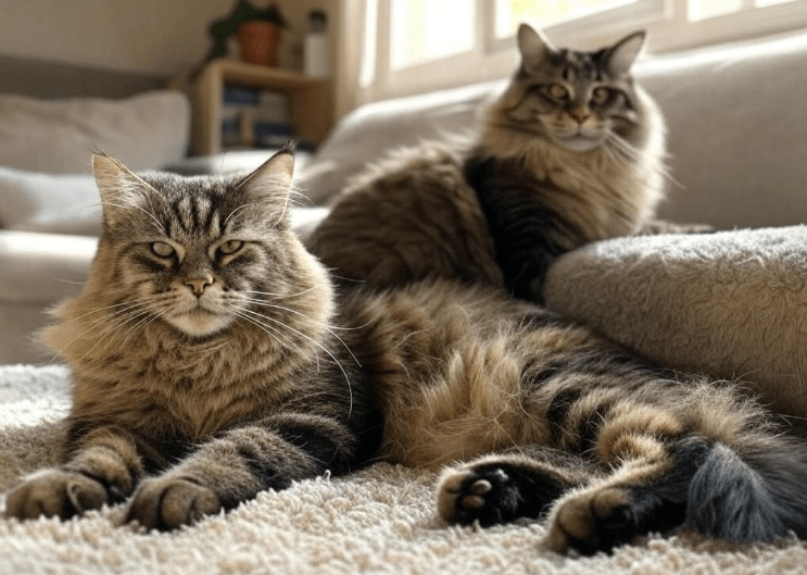 Maine Coon Territorial Marking
