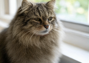 Maine Coon Waking at Night