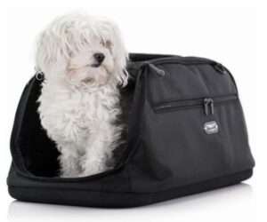 Sleepypod Air - Airline Approved Pet Carrier and Crash-Tested Car Seat for Cats and Dogs up to 18 lbs (Jet Black) 