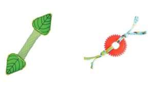 Petstages Fresh Breath Mint Stick Dental Cat Chew Toy & Dental Kitty Chew Wheel Catnip Cat Toy 
