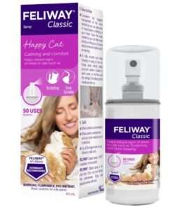 FELIWAY Classic Cat Calming Pheromone Spray (60 mL) 