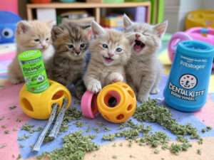 Best 5 non-toxic kitten teething chew toys