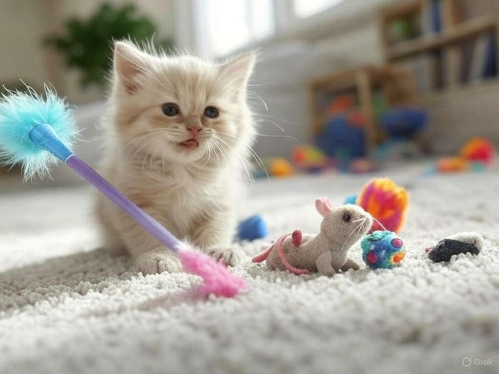 Top 5 kitten socialization interactive toys