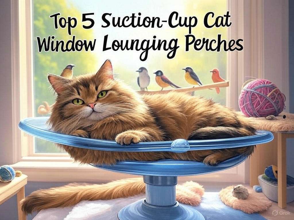 Top 5 suction-cup cat window lounging perches