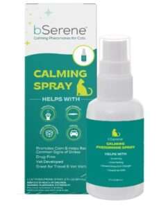 bSerene Pheromone Calming Spray for Cats 60mL 