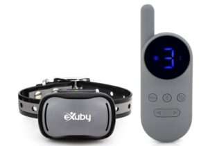 eXuby – Small & Gentle Cat Training Collar w/Remote - Designed for Training Cats - Prevents Unwanted Behaviors - 3 Different Correction Modes - 9 Intensity Levels - Water Resistant – Sleek Design
