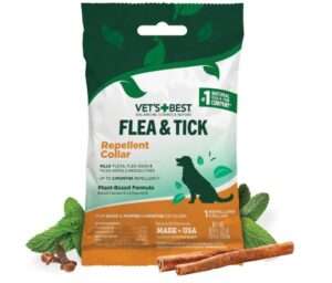 Vet's Best Flea and Tick Repellent Collar for Dogs - Flea and Tick Prevention for Dogs - Plant-Based Ingredients - Small to Large Dog Flea Collar - Up to 20” Neck Size 