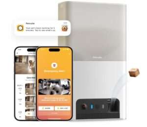 Petcube Bites 2 Lite Interactive WiFi Pet Monitoring Camera with Phone App and Treat Dispenser, 1080p HD Video, Night Vision, Two-Way Audio, Sound and Motion Alerts, Cat and Dog Monitor 