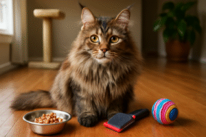 Female Maine Coon Cat
