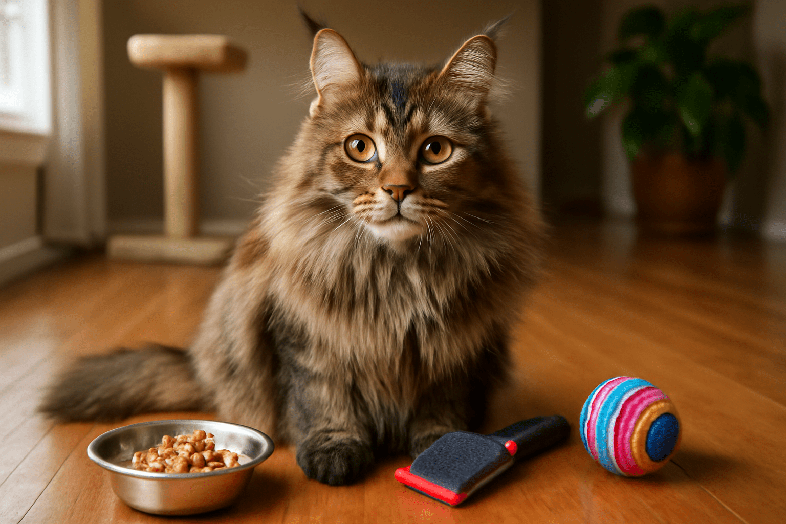 Female Maine Coon Cat