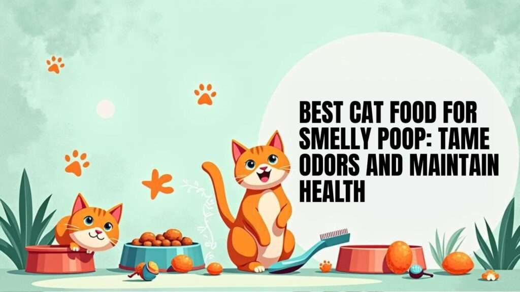 best cat food for smelly poop