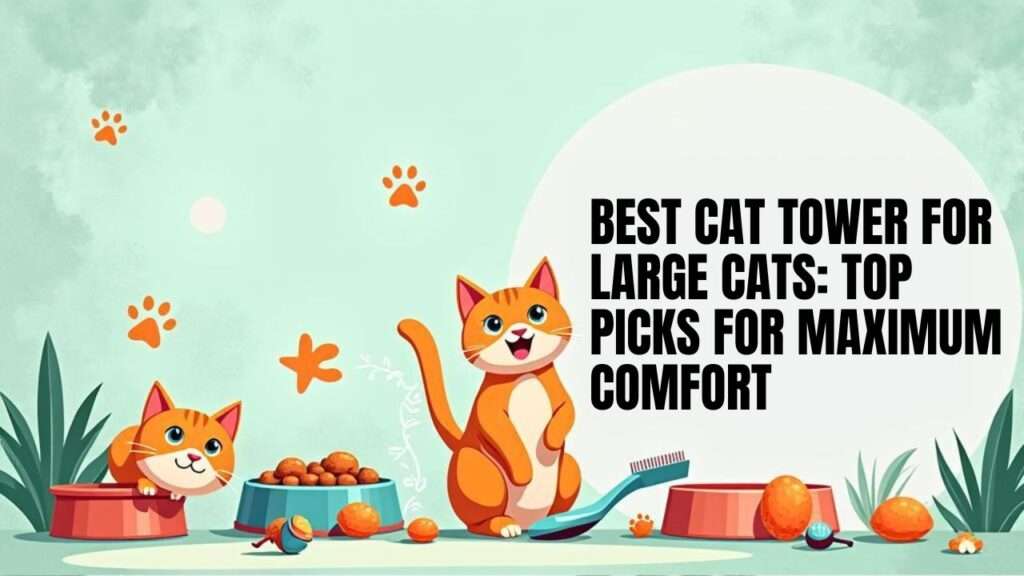 best cat tower for large cats