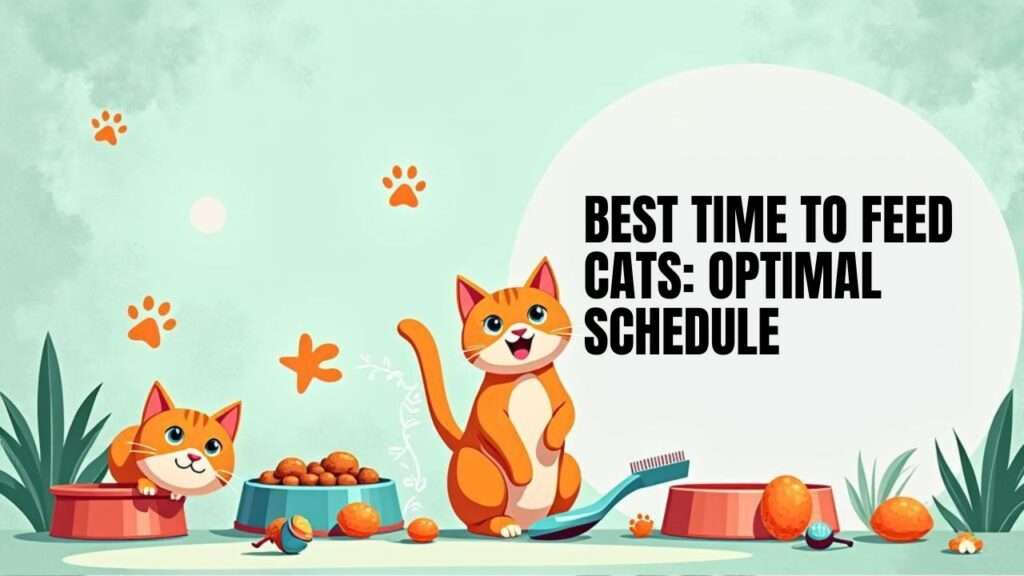 best time to feed cats