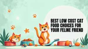 best low cost cat food