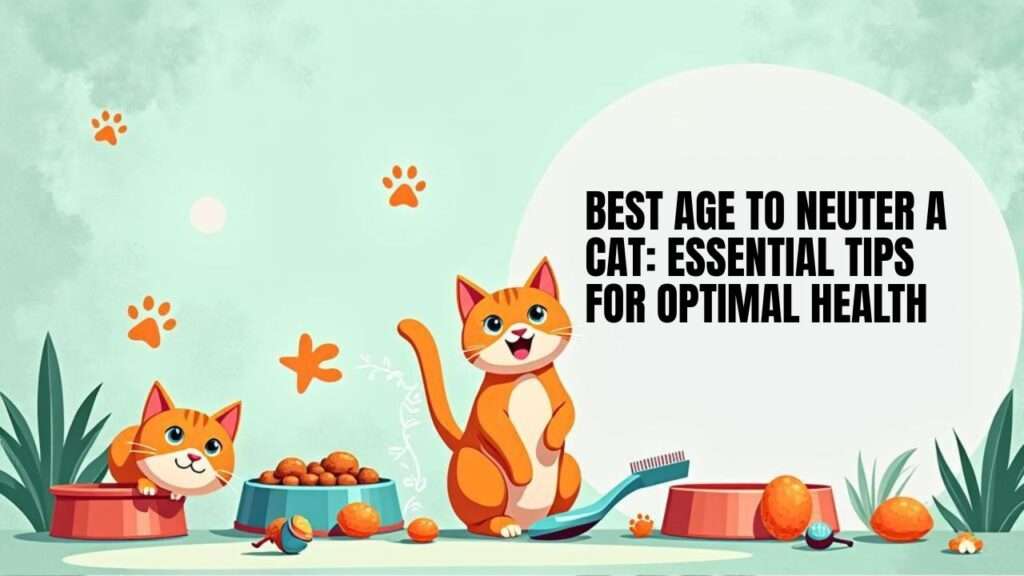 Best Age to Neuter a Cat