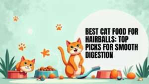 best cat food for hairballs