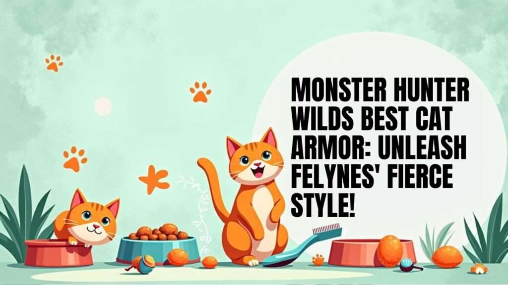monster hunter wilds best cat armor